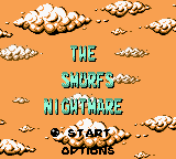 Smurfs - Nightmare Title Screen